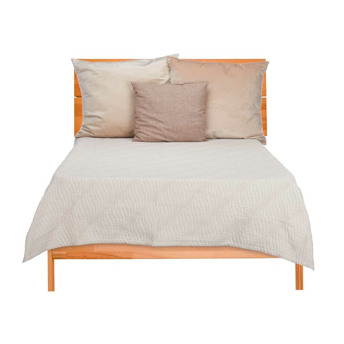 Couvre-lit Gift Decor Beige 240 x 260 cm (4 Unités)